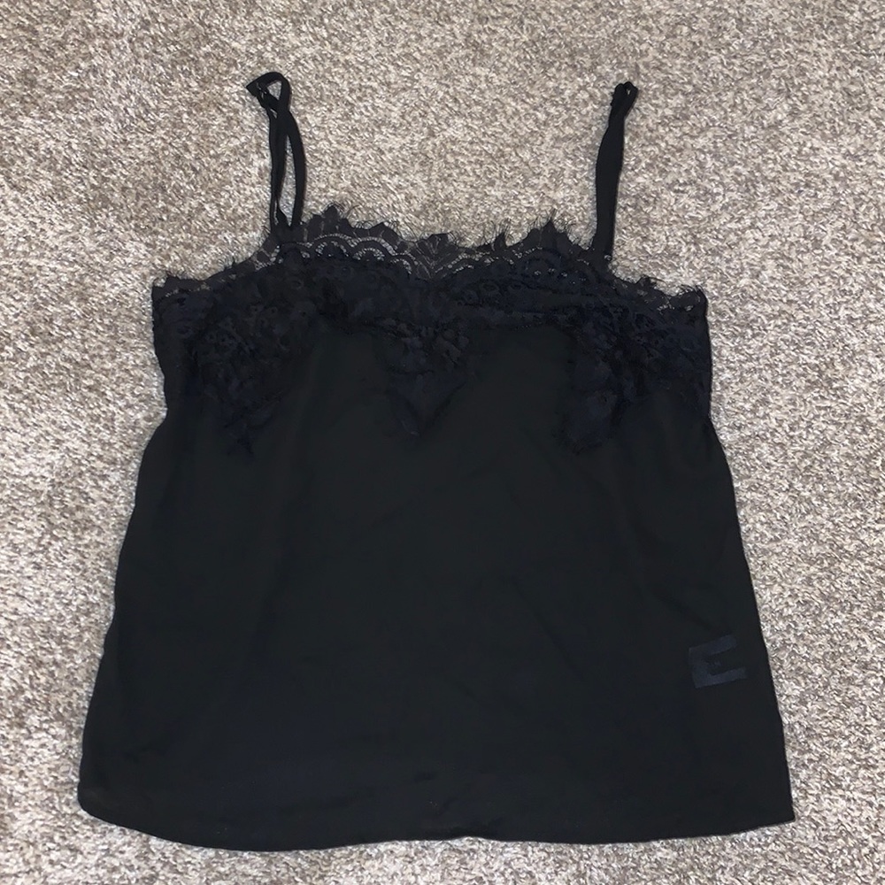 NWOT Lace trim cami